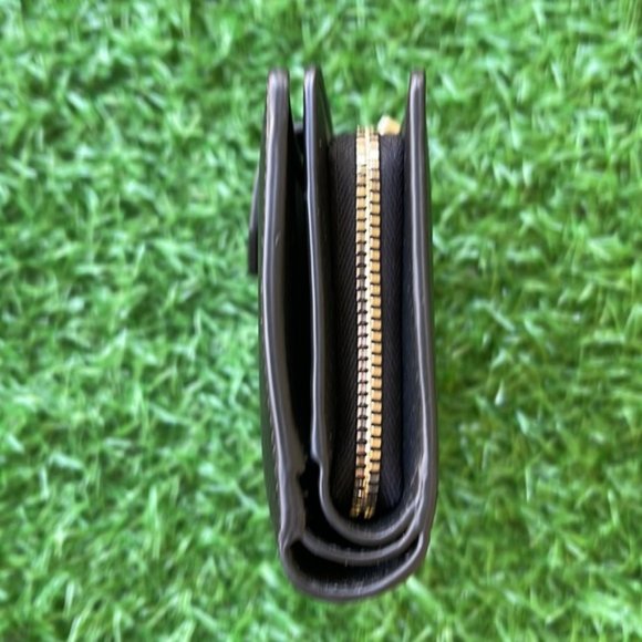 Kate Spade Madison Medium Compact Bifold Wallet Black NWT - Picture 5 of 15